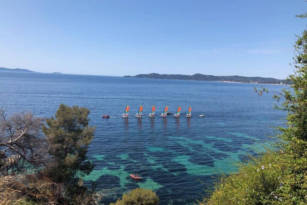 Magnifique Studio A 50M De La Plage De Cavaliere - Studio Tamarindo Le Lavandou Kültér fotó
